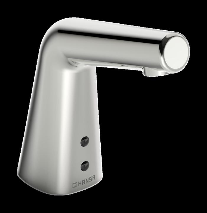 Produktbild Hansa Hansadesigno Style Waschtischarmatur, berührungslos, Kalt- oder Mischwasser, Bluetooth, Ausla