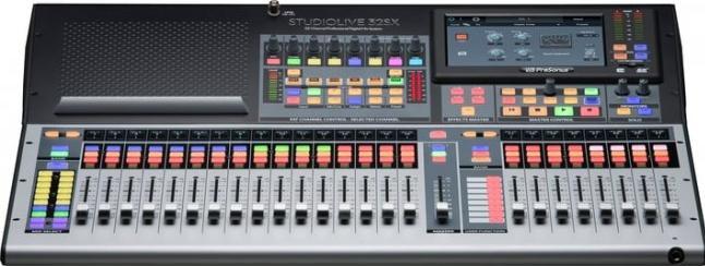 Actual product image PreSonus Mixing console StudioLive 32SX - 32-channel, digital (Studio- and Livemixer)