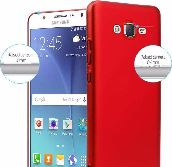 Actual product image Cadorabo Hard Cover Matt Metal Cover (Samsung Galaxy J7)