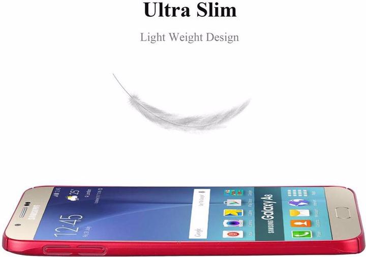 Image du produit Cadorabo Hard Cover Couverture métallique mate (Samsung Galaxy A8 (2018))