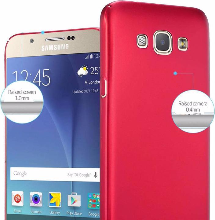 Image du produit Cadorabo Hard Cover Couverture métallique mate (Samsung Galaxy A8 (2018))