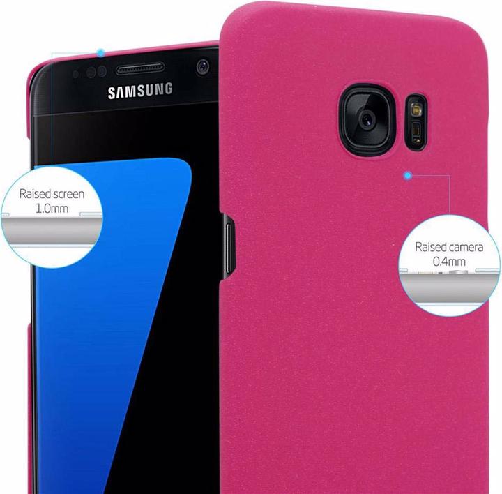Productafbeelding Cadorabo Harde kaft Frosty Cover (Samsung Galaxy S7 Edge)
