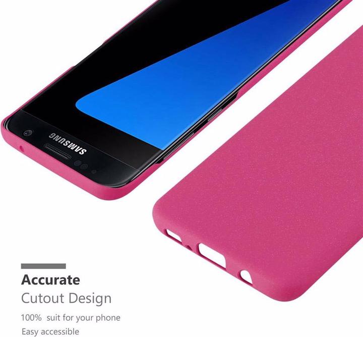 Productafbeelding Cadorabo Harde kaft Frosty Cover (Samsung Galaxy S7 Edge)