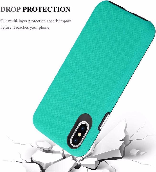 Image du produit Cadorabo Couverture triangulaire hybride (Apple iPhone X)