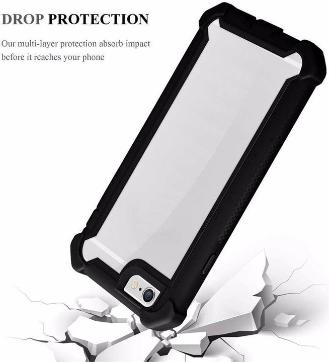 Actual product image Cadorabo Hybrid 2-in-1 Acrylic Cover (Apple iPhone 6)