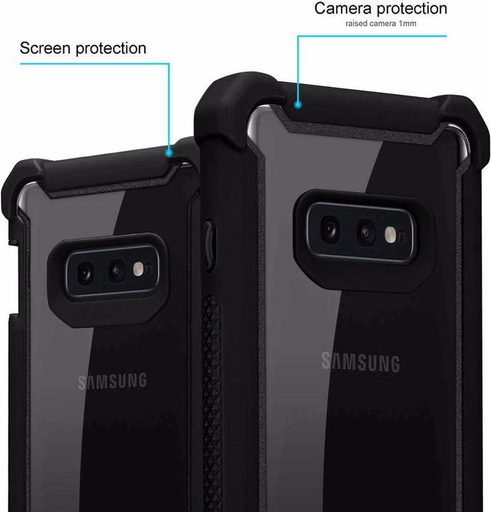 Image du produit Cadorabo Couverture acrylique hybride 2 en 1 (Samsung Galaxy S10e)