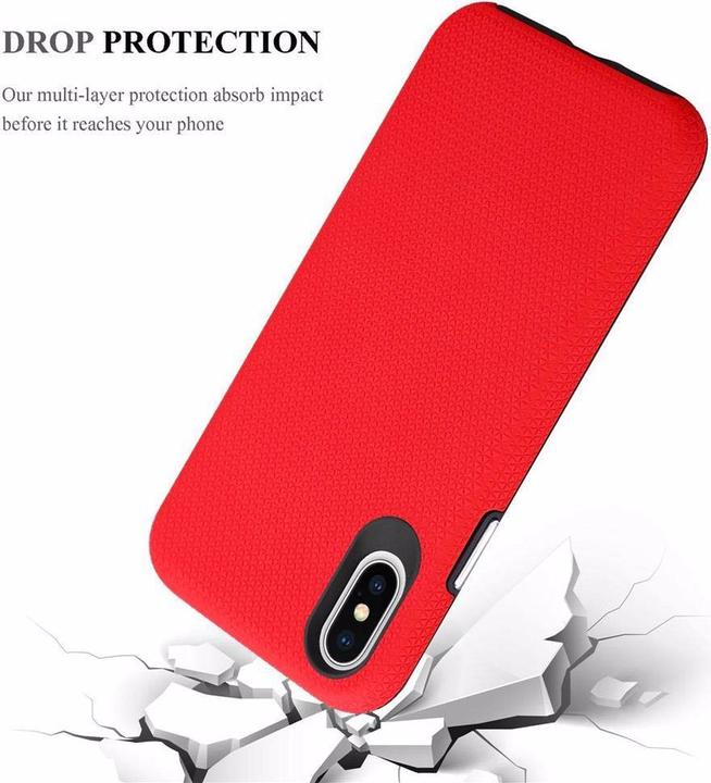 Actual product image Cadorabo Hybrid Triangle Cover (Apple iPhone X)