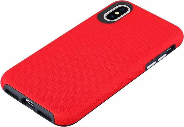 Actual product image Cadorabo Hybrid Triangle Cover (Apple iPhone X)