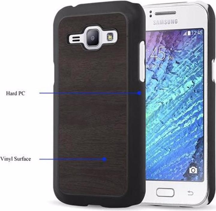 Produktbild Cadorabo Hard Cover Woody Cover (Samsung Galaxy J1)