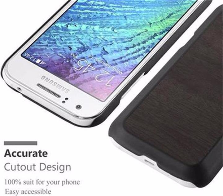 Produktbild Cadorabo Hard Cover Woody Cover (Samsung Galaxy J1)