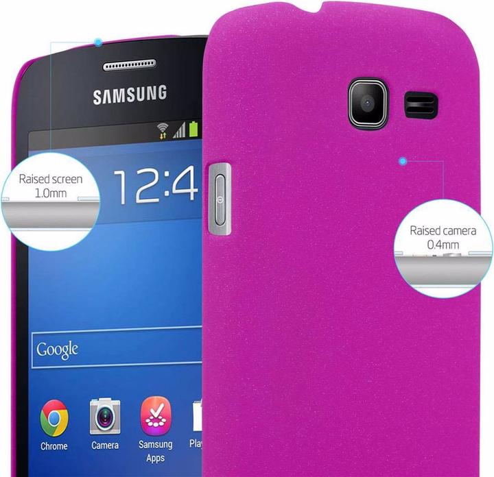Image du produit Cadorabo Couverture rigide Frosty Cover (Samsung Galaxy Trend Lite)