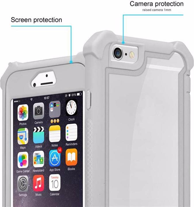 Produktbild Cadorabo Hybrid 2-in-1 Acrylic Cover (Apple iPhone 6)