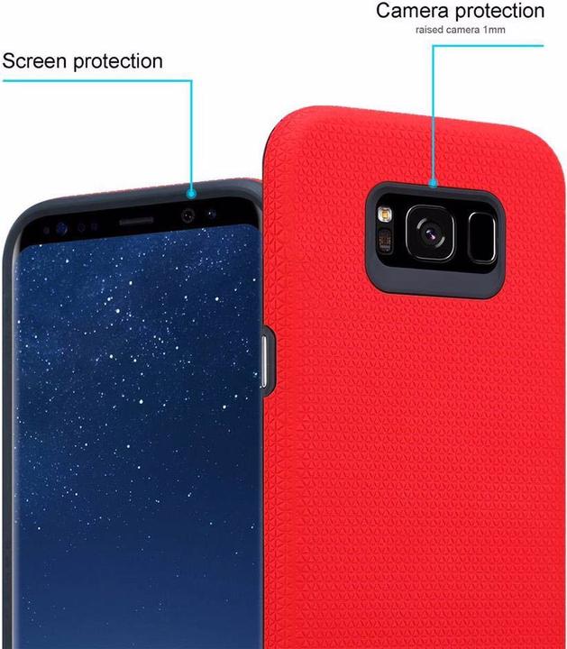 Image du produit Cadorabo Couverture triangulaire hybride (Samsung Galaxy S8+)