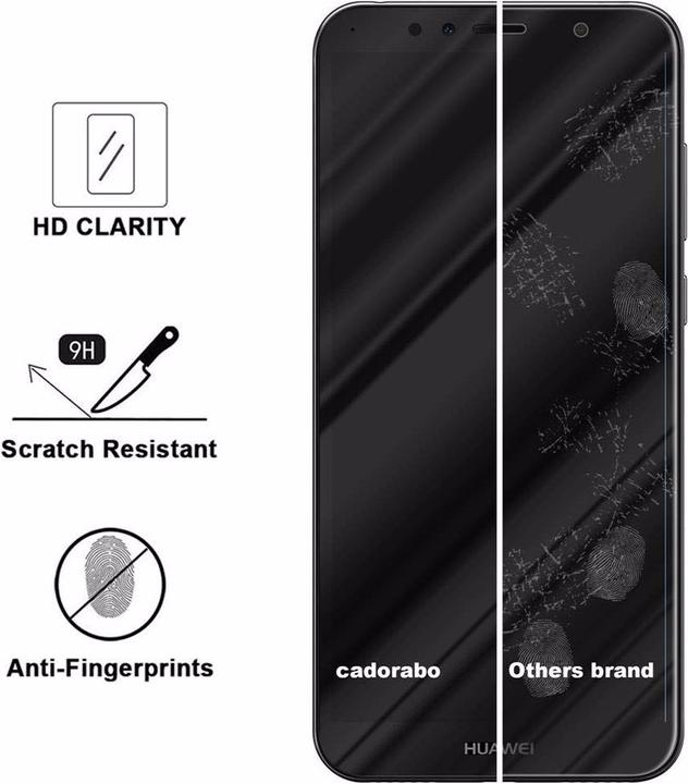 Productafbeelding Cadorabo Volledig schermbeschermend glas (1 Stuk, Huawei Y6 Prime (2018))