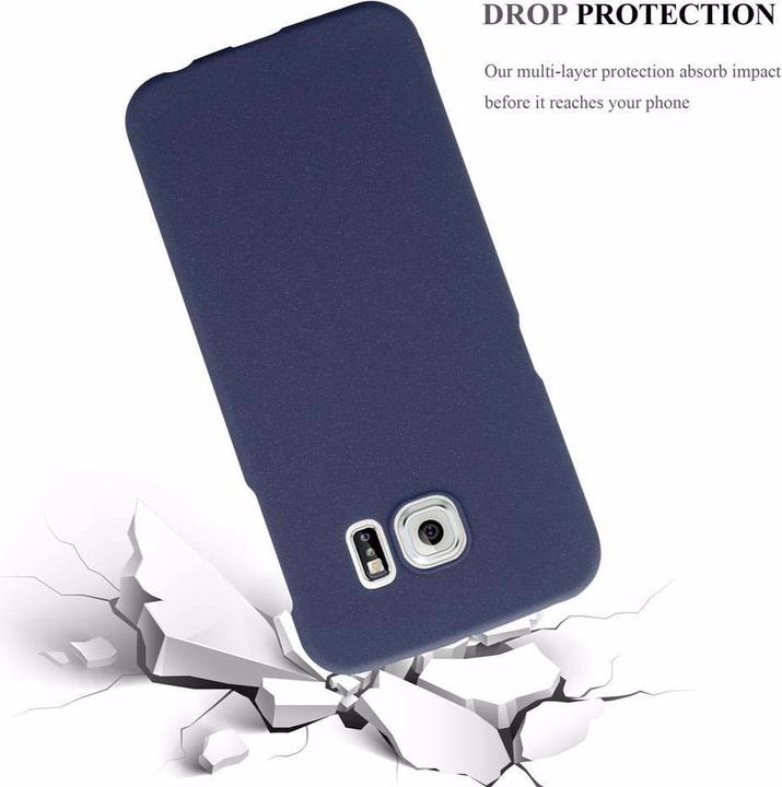 Image du produit Cadorabo Couverture rigide Frosty Cover (Samsung Galaxy S6 Edge)