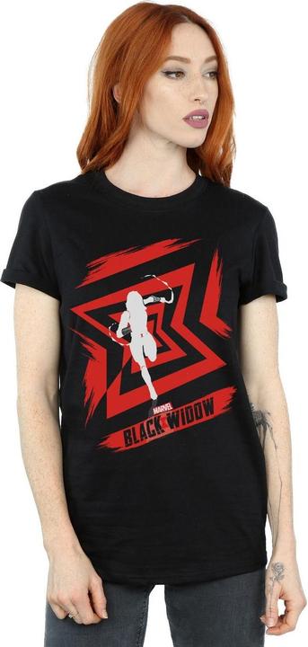 Immagine prodotto Vedova Nera Icona del film Run Cotton Boyfriend TShirt (4XL)