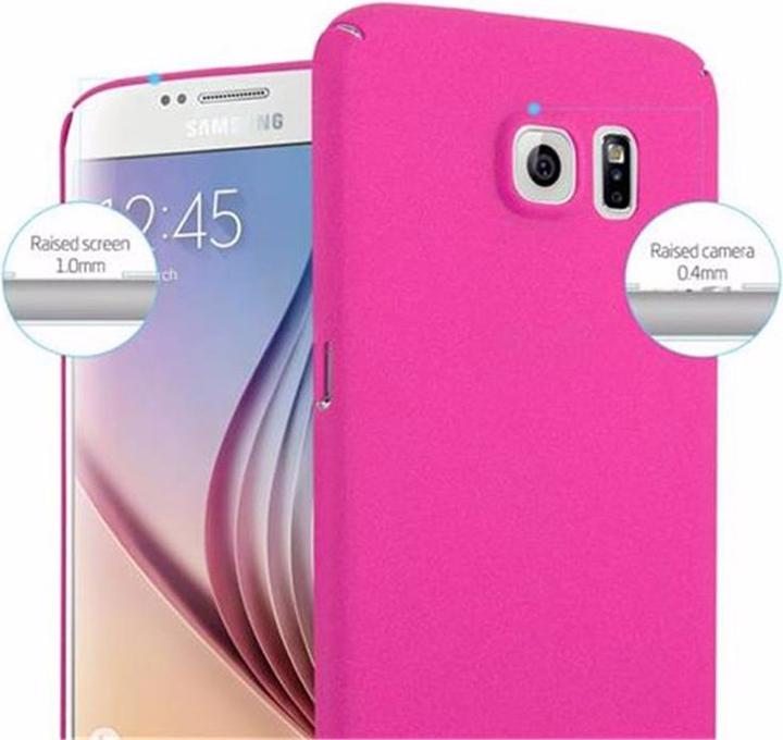 Image du produit Cadorabo Couverture rigide Frosty Cover (Samsung Galaxy S6)
