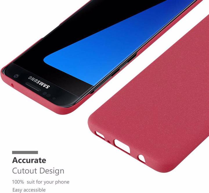 Productafbeelding Cadorabo Harde kaft Frosty Cover (Samsung Galaxy S7 Edge)