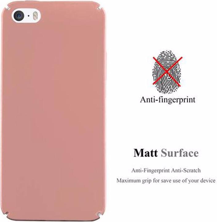 Image du produit Cadorabo Hard Cover Couverture métallique mate (Apple iPhone 5)