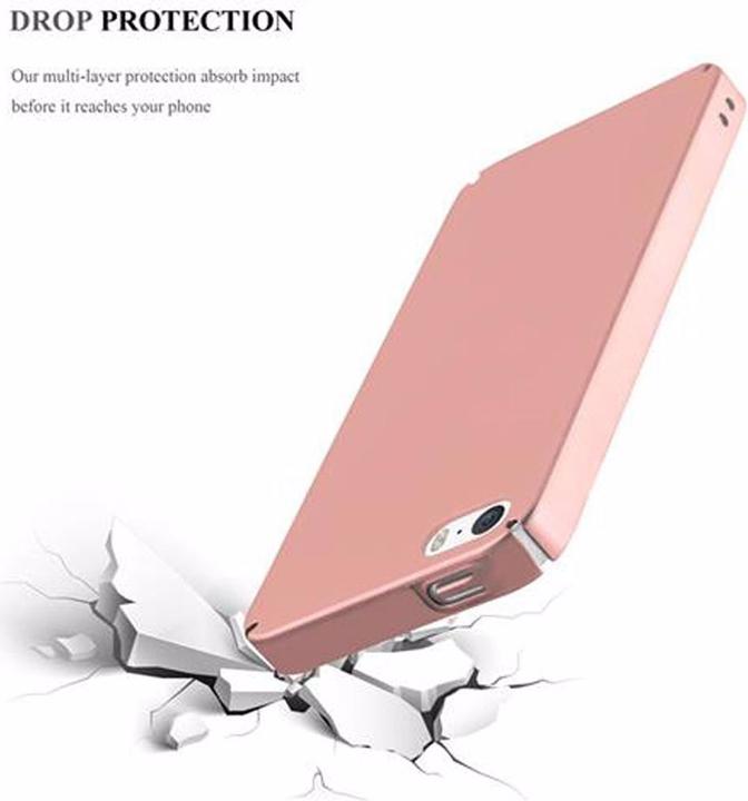 Image du produit Cadorabo Hard Cover Couverture métallique mate (Apple iPhone 5)