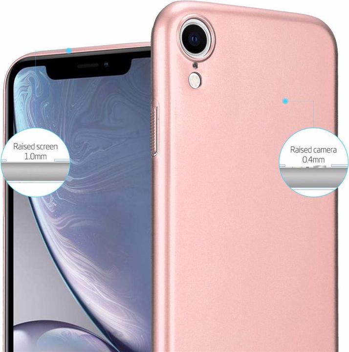 Actual product image Cadorabo Hard Cover Matt Metal Cover (Apple iPhone XR)
