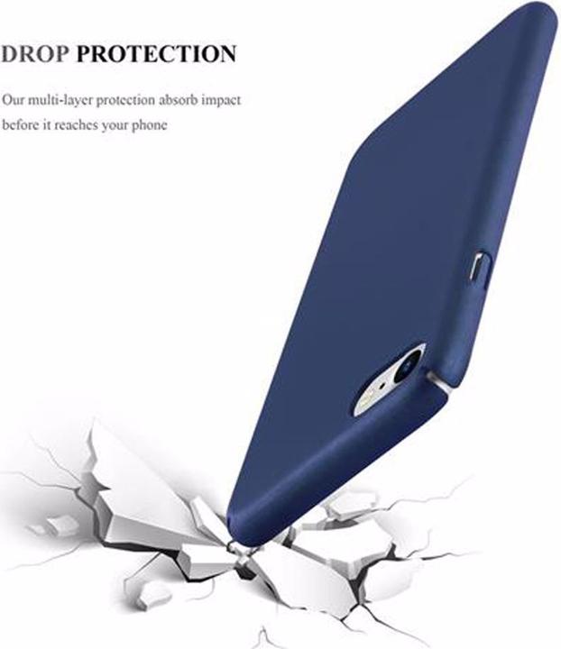 Actual product image Cadorabo Hard Cover Matt Metal Cover (Apple iPhone 7, Apple iPhone SE (2nd Gen))