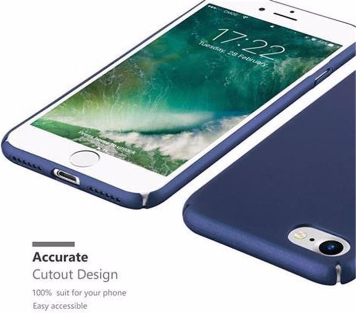 Actual product image Cadorabo Hard Cover Matt Metal Cover (Apple iPhone 7, Apple iPhone SE (2nd Gen))