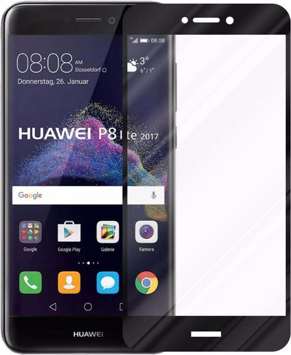 Actual product image Cadorabo Full screen display protection glass (1 Piece, Huawei P9 Lite (2017), Huawei P8 Lite (2017))