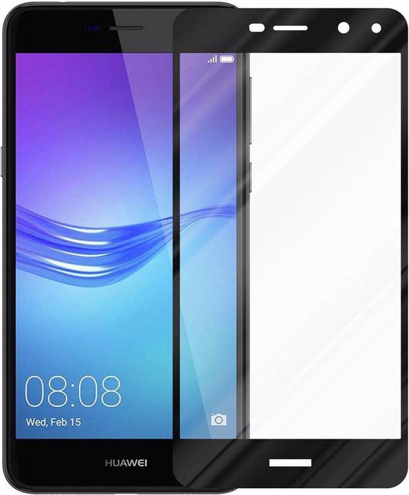 Productafbeelding Cadorabo Volledig schermbeschermend glas (1 Stuk, Huawei Y6 (2017), Huawei Y5 (2017))