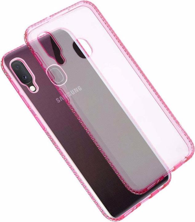 Immagine prodotto Cadorabo Cover in TPU ultra sottile con strass (Samsung Galaxy A20e)