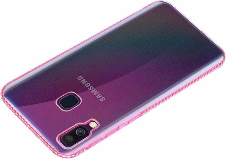 Produktbild Cadorabo TPU Ultra Slim Strass Cover (Samsung Galaxy A40)