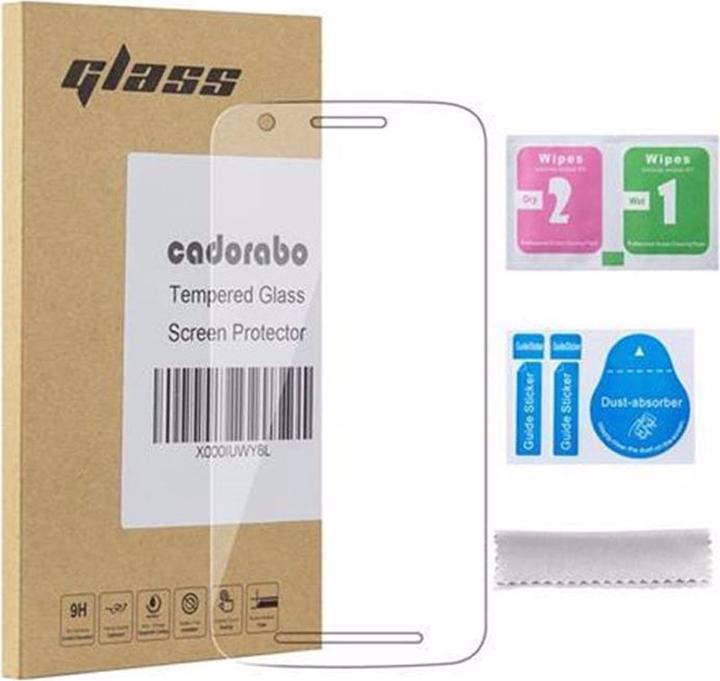 Actual product image Cadorabo Display protection glass (1 Piece, Motorola Moto E3)
