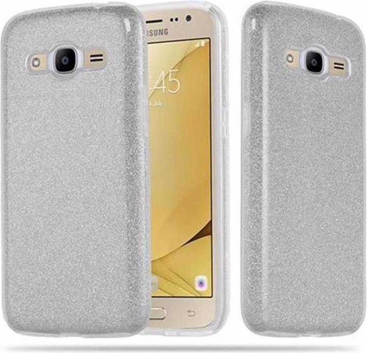 Immagine prodotto Cadorabo Copertura in TPU glitter (3 pezzi) (Samsung Galaxy J2 2016)