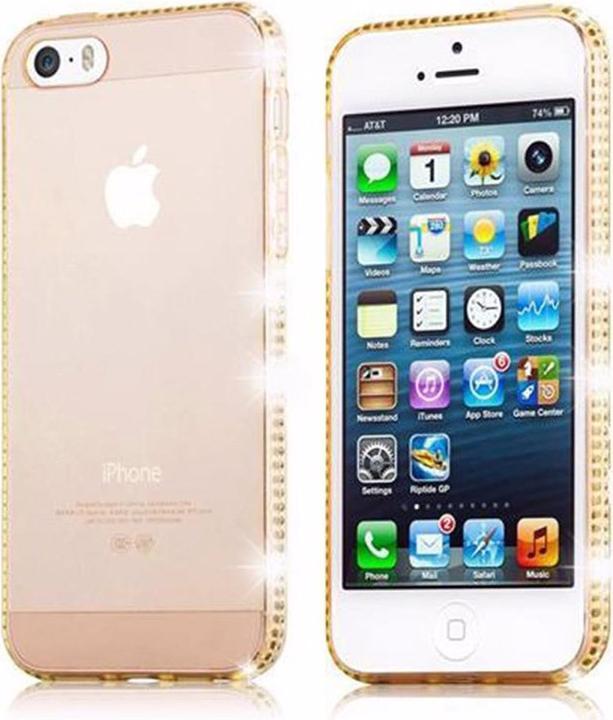 Produktbild Cadorabo TPU Ultra Slim Strass Cover (Apple iPhone 5)