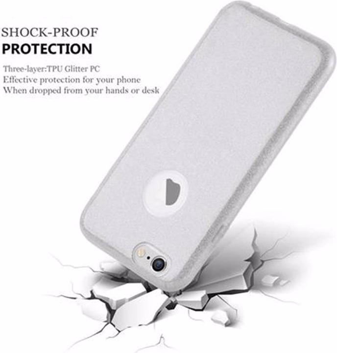 Image du produit Cadorabo Couverture TPU scintillante (3 pièces) (Apple iPhone 6)