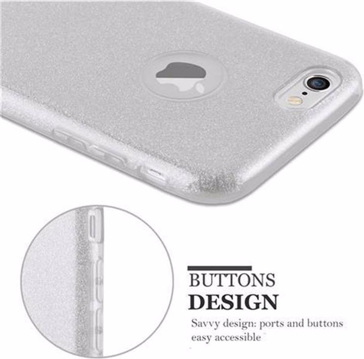 Image du produit Cadorabo Couverture TPU scintillante (3 pièces) (Apple iPhone 6)