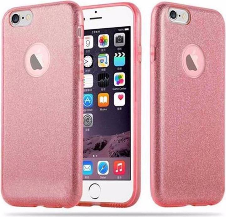 Produktbild Cadorabo TPU Glitzer (3-teilig) Cover (Apple iPhone 6)