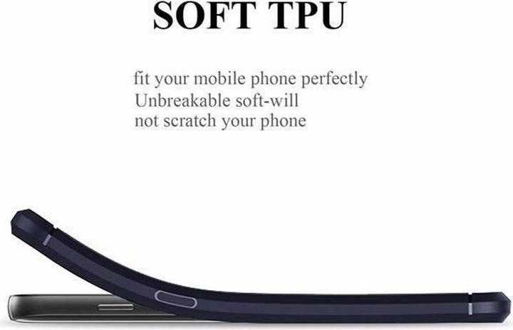 Image du produit Cadorabo TPU Ultra Slim carbon edelstahl Combi Cover (Samsung Galaxy A3 (2017))