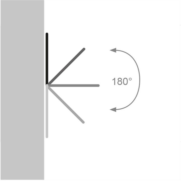 Actual product image Hagor BL Swingmount L (70 inch) (Wall, 55", 40 kg)