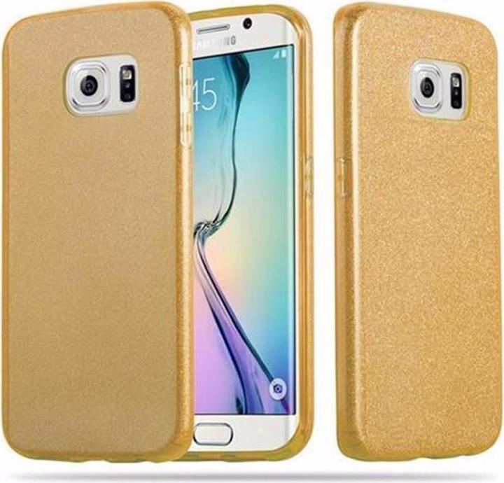 Immagine prodotto Cadorabo Copertura in TPU glitter (3 pezzi) (Samsung Galaxy S6 Edge)