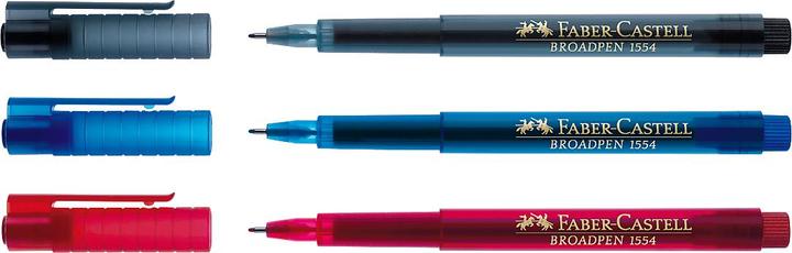 Produktbild Faber-Castell Broadpen 1554 (Schwarz, 1 x)