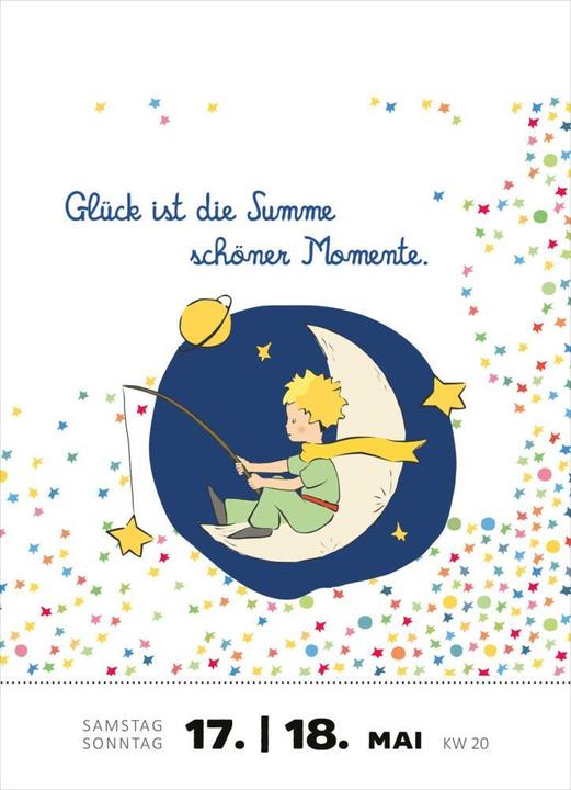 Actual product image Tear-Off Calendar Kl.Prinz 1t/Page (10 x 14 cm, Hardcover, German)