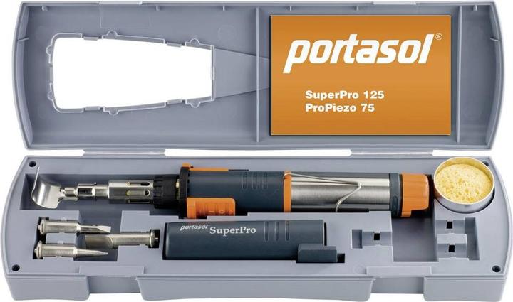 Actual product image Portasol Professional Soldering Tool Set 25-125W 580°C - Superpro