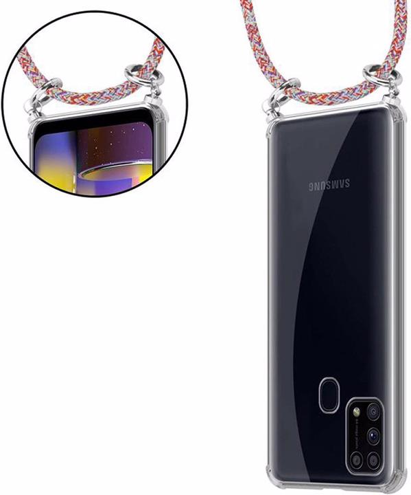 Produktbild Cadorabo TPU Handy Kette SILBER Cover