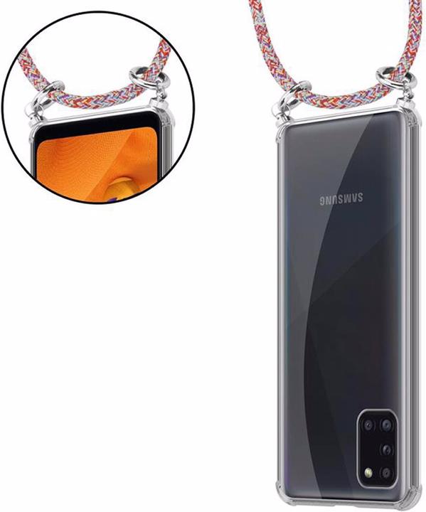 Produktbild Cadorabo TPU Handy Kette SILBER Cover