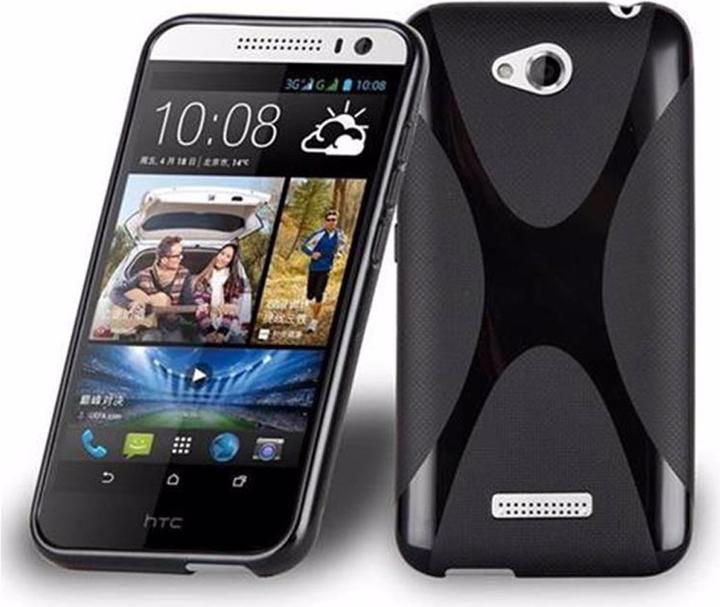 Produktbild Cadorabo TPU X-Line Cover (HTC Desire 616)
