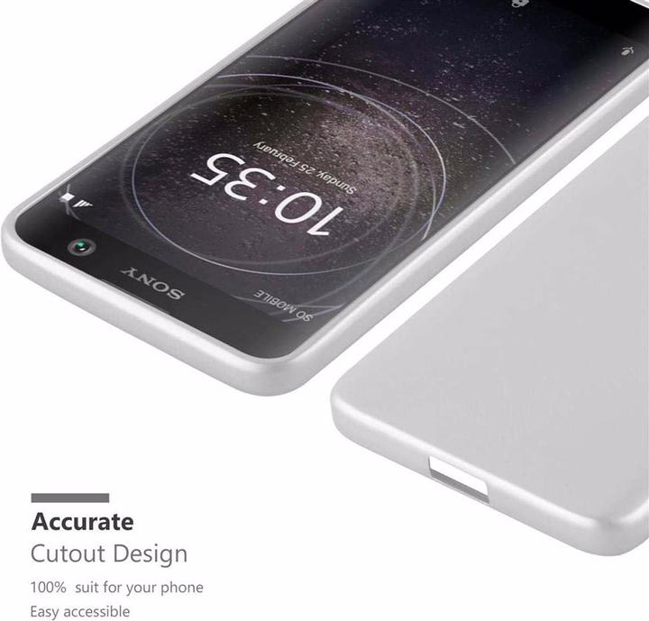 Produktbild Cadorabo TPU Matt Metallic Cover (Sony Xperia XA2)
