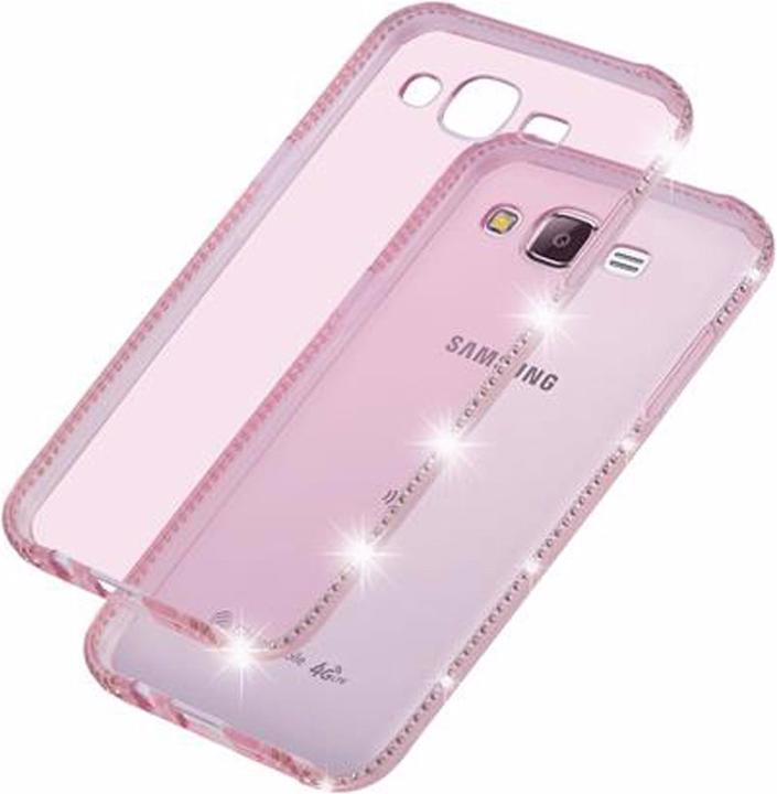 Actual product image Cadorabo TPU Ultra Slim Rhinestone Cover (Samsung Galaxy J5)