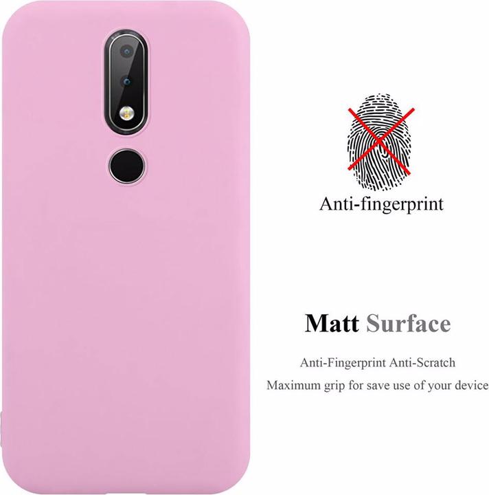 Productafbeelding Cadorabo TPU Candy Cover (Nokia 6.1 Plus)