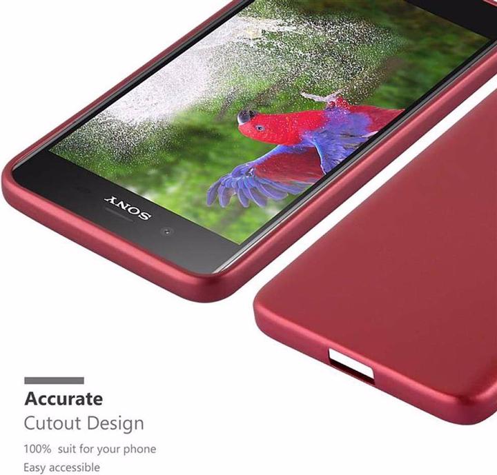 Image du produit Cadorabo Couverture métallique mate TPU (Sony Xperia XZ1)